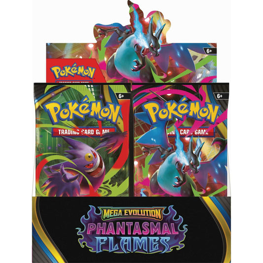 Pokémon TCG: Mega Evolution Phantasmal Flames - Booster Display