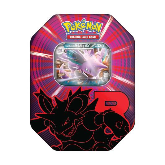 Pokémon TCG: Team Rocket Tin - Nidoking EX