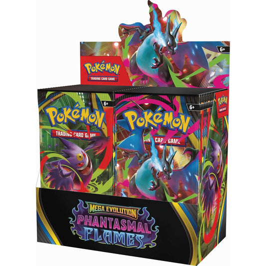 Pokémon TCG: Mega Evolution Phantasmal Flames - Booster Display