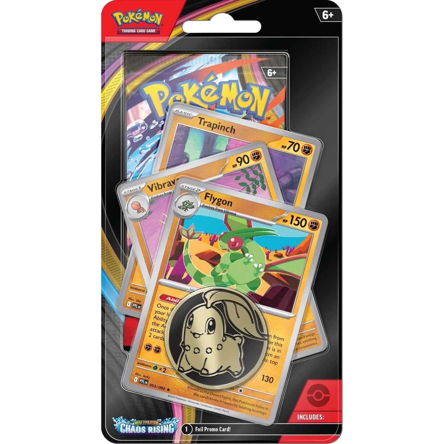 Pokémon TCG: Mega Evolution Chaos Rising - Premium Checklane Blister Set