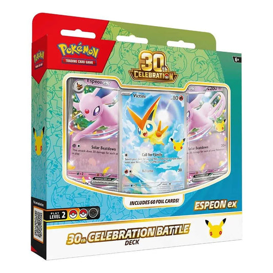 Pokémon TCG: Battle Deck Assortment - 30th Celebration