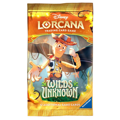 Disney Lorcana TCG - Wilds Unknown Booster Pack Display (24 Packs)