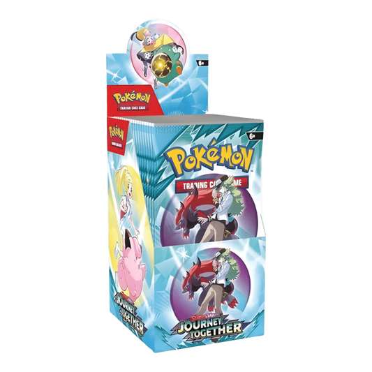 Pokemon TCG: Scarlet & Violet 9 – Journey Together Half Booster Box (18 Packs)